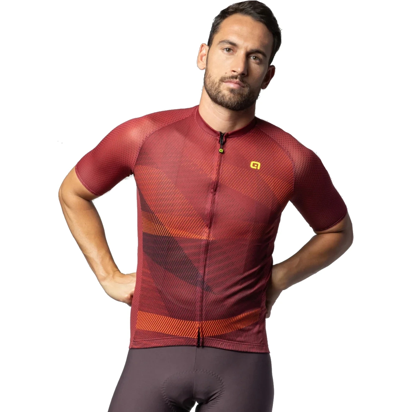 Produktbild von Alé PRAGMA Connect Kurzarm-Trikot Herren - bordeaux