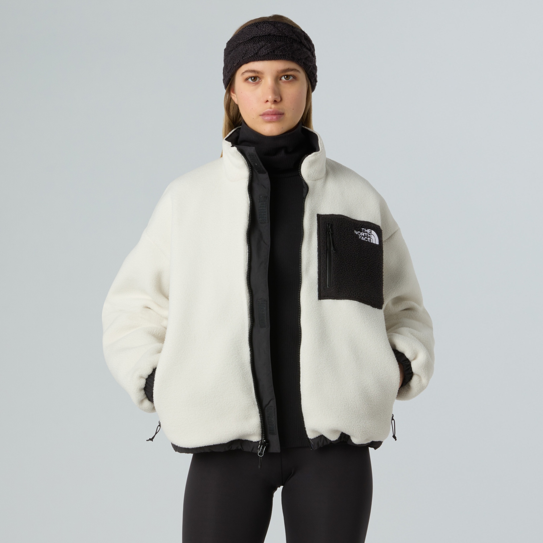 The North Face Yumiori Fleece Omkeerbare Jas Dames - TNF Black