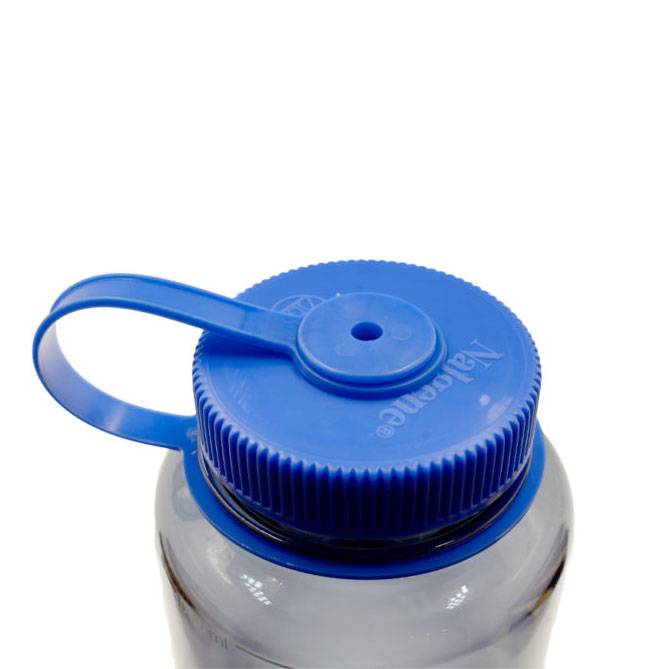 Nalgene Wide Mouth Sustain Silo Trinkflasche WH - 1,5l - blau
