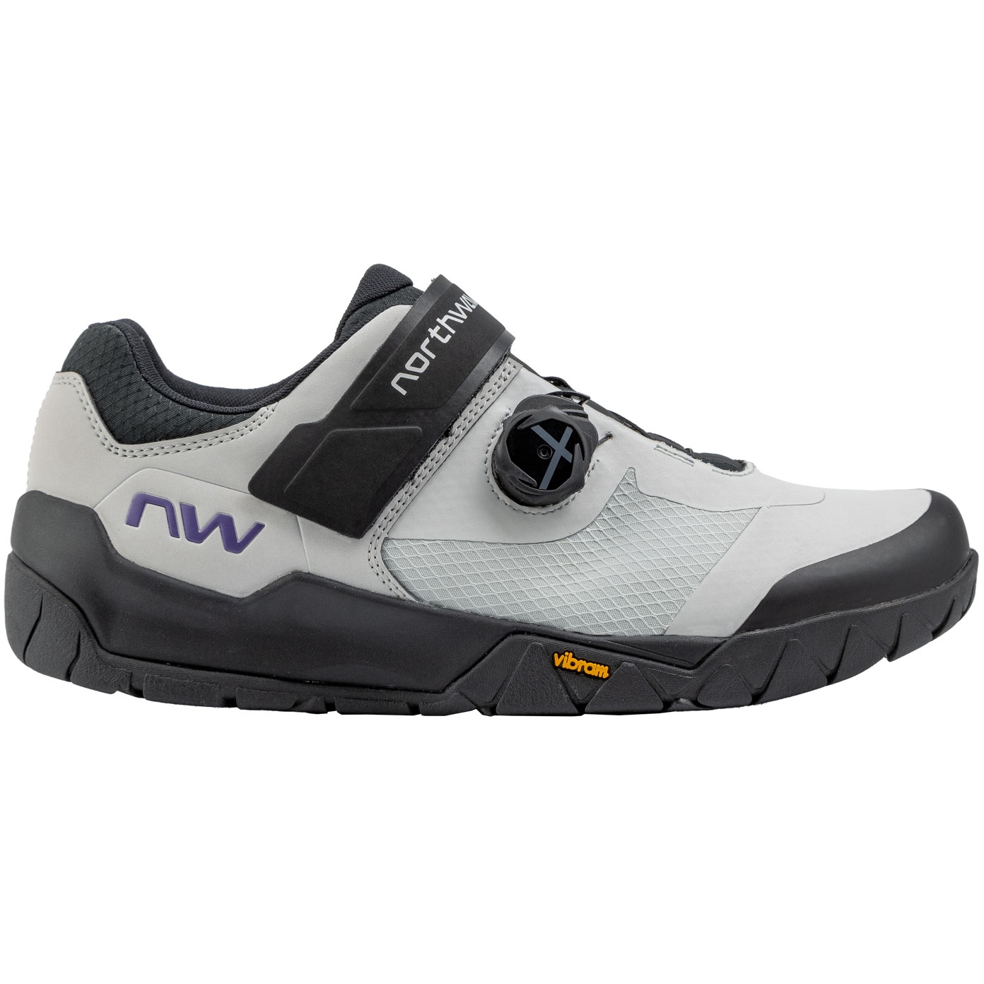 Produktbild von Northwave Overland Plus MTB Schuhe Herren - light grey/dark purple 93