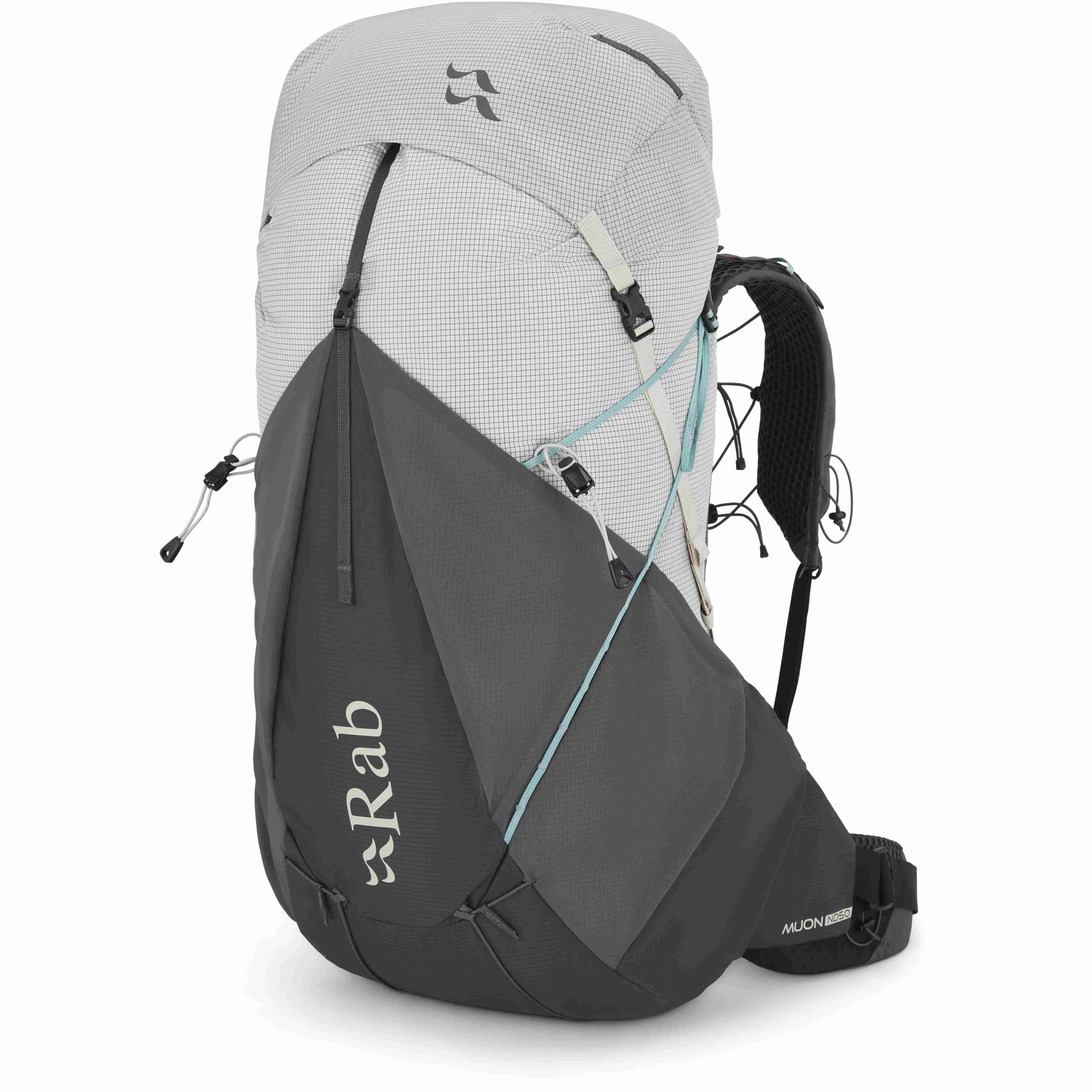 Productfoto van Rab Muon ND 50L Rugzak Dames - pewter/graphene