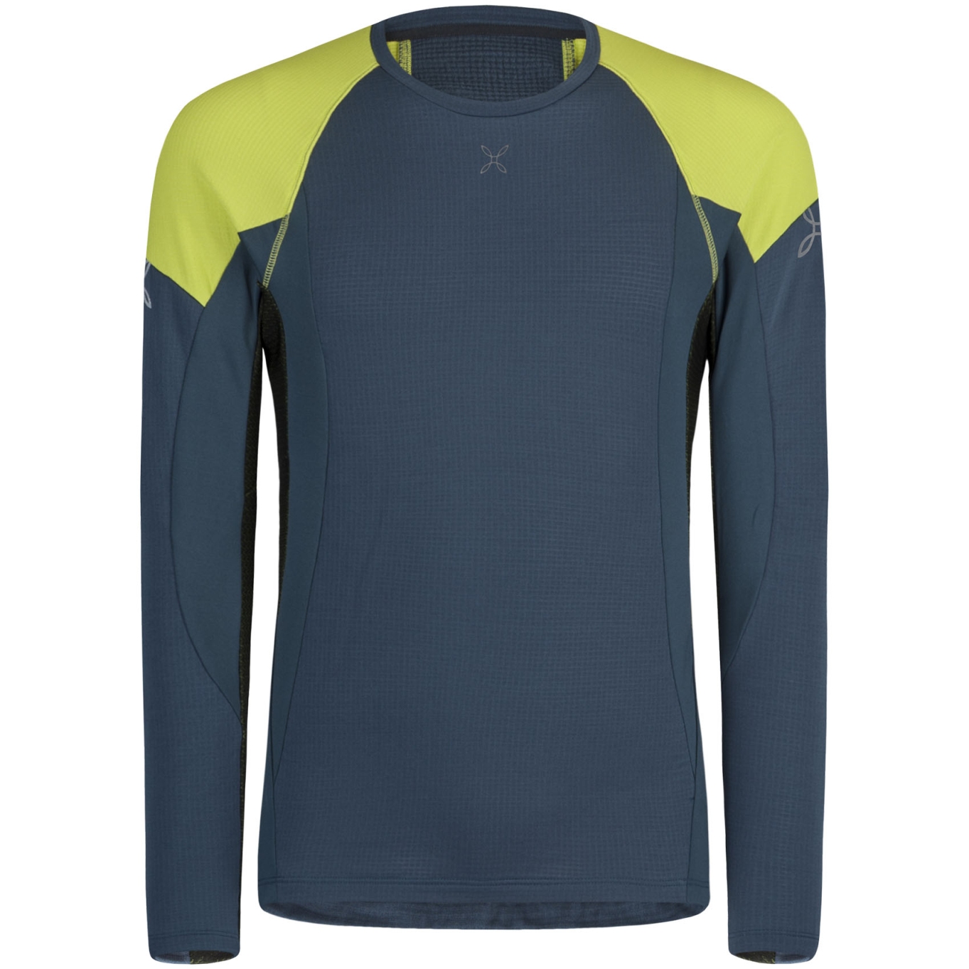 Picture of Montura Run Fly Longsleeve - ash blue/lime green 8647