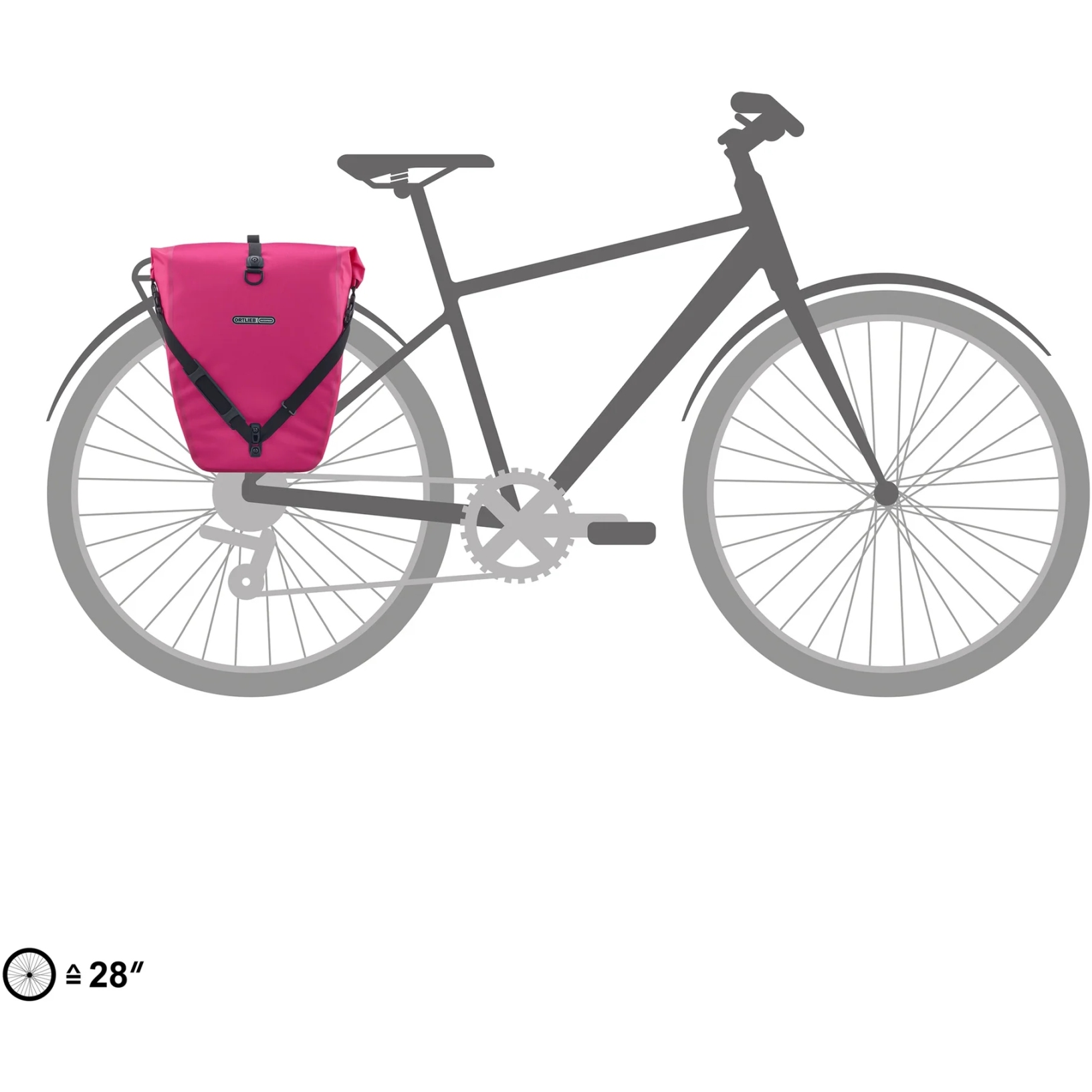 ORTLIEB Back-Roller Cyber - QL2.1 Bike Pannier (Single) - 20L
