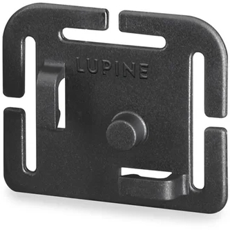 Накладка для крепления кабеля на головном уборе Lupine FrontClick черная