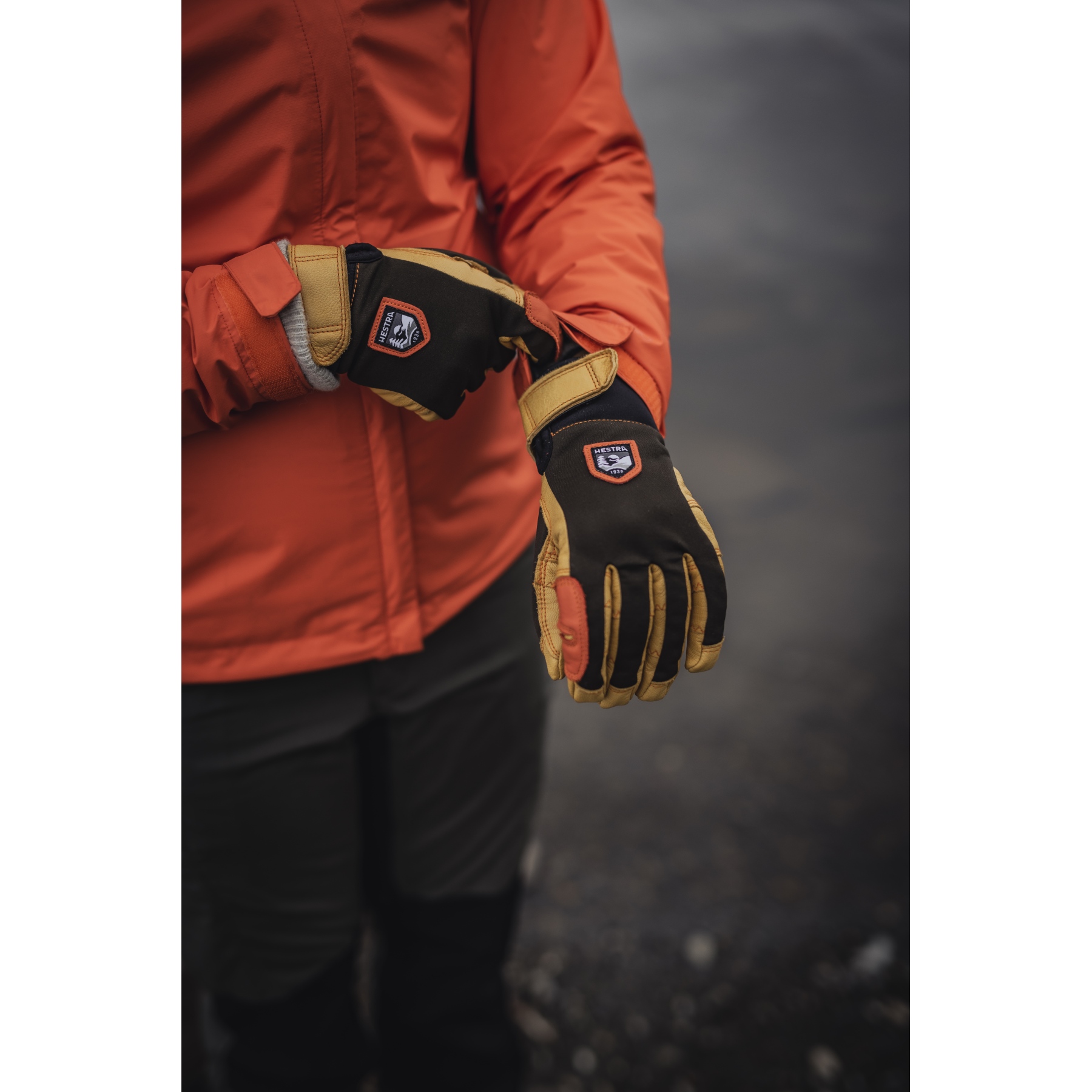 Hestra Ergo Grip Active - 5 Finger Outdoorhandschuhe - orange