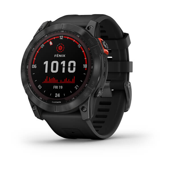 Produktbild von Garmin fenix 7X Solar GPS Smartwatch - schiefergrau/schwarz