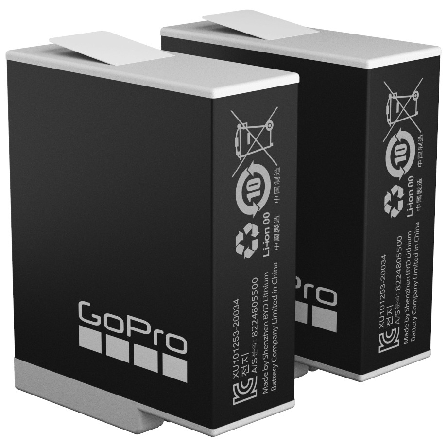 Productfoto van GoPro HERO10 / HERO9 Enduro Rechargeable Battery 2-Pack