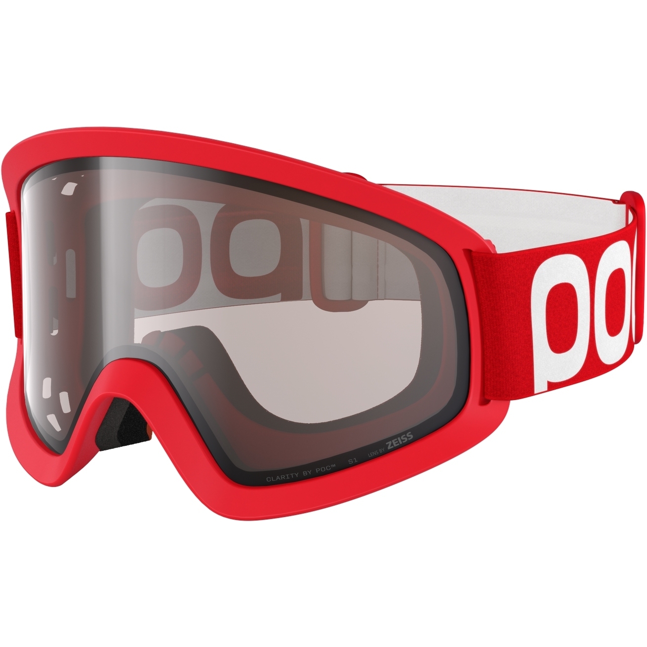 Productfoto van POC Ora Goggle - Prismane Red / Clarity Trail - Cloudy Brown