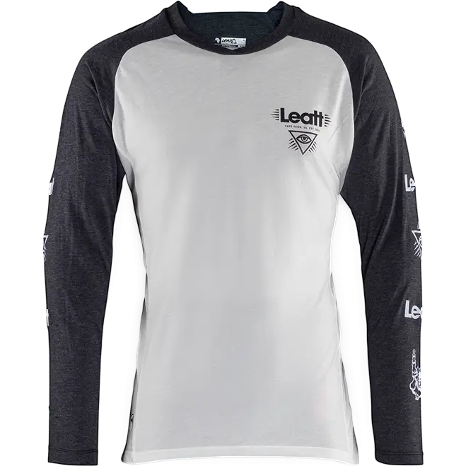 Leatt MTB Gravity 2.0 Long Sleeve Jersey Men - white | BIKE24