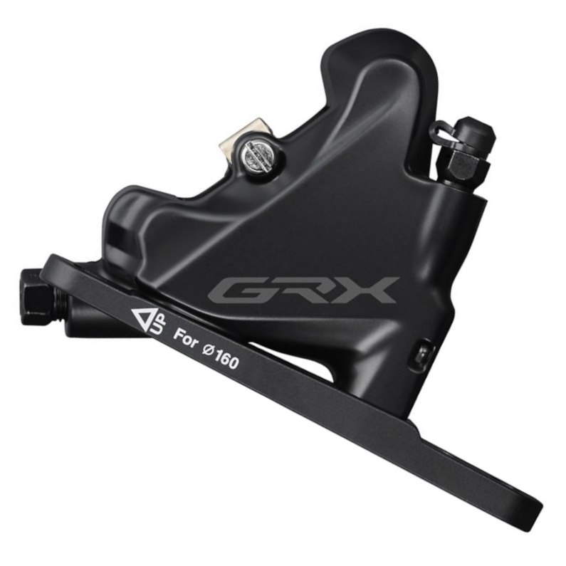 Image of Shimano GRX BR-RX400 Hydraulic Disc Brake Caliper - Flat Mount - front
