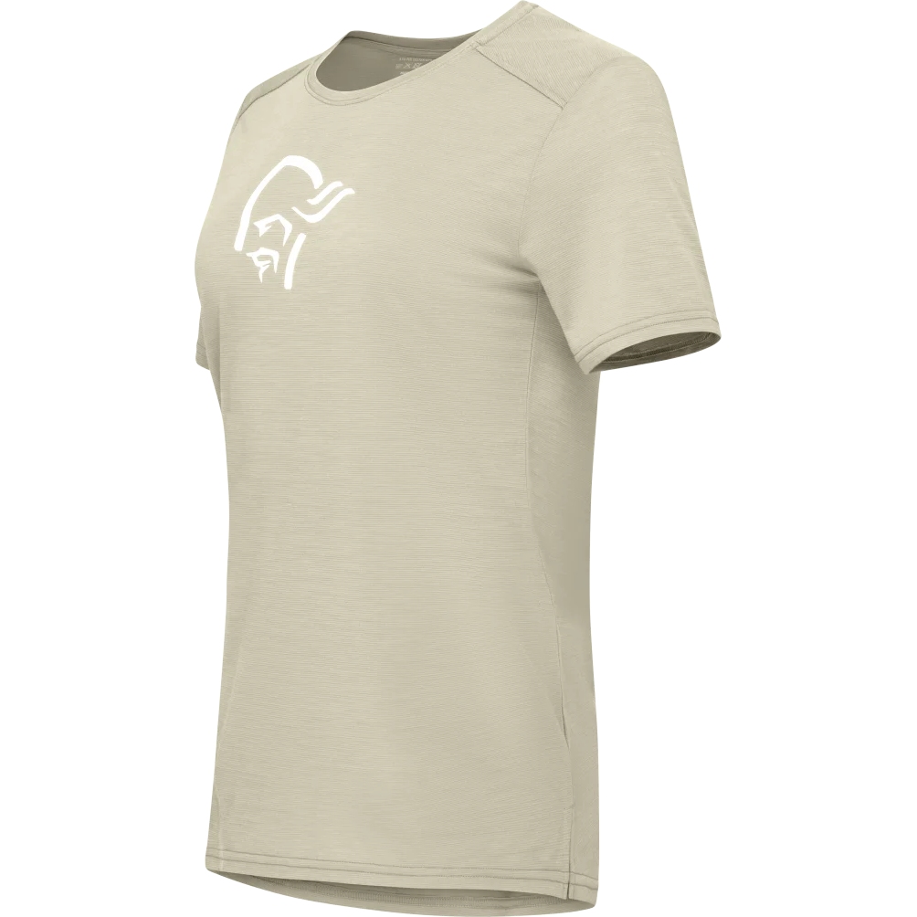 Norrona femund equaliser merino T-Shirt Dames - Pure