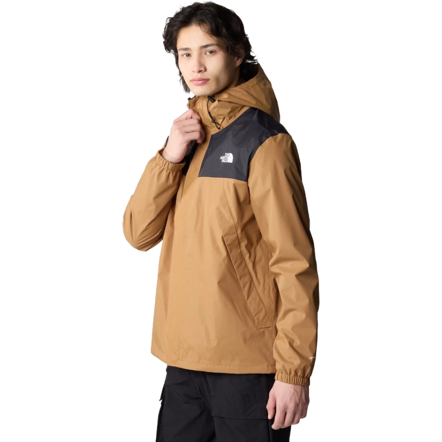Picture of The North Face Antora Jacket Men - Utility Brown/TNF Black