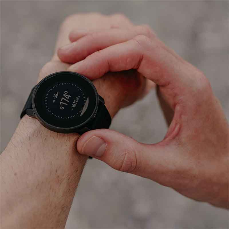 時計 Suunto 9 Peak Pro All Black Suunto 9 Peak Pro Titanium Slate - Thin and tough GPS
