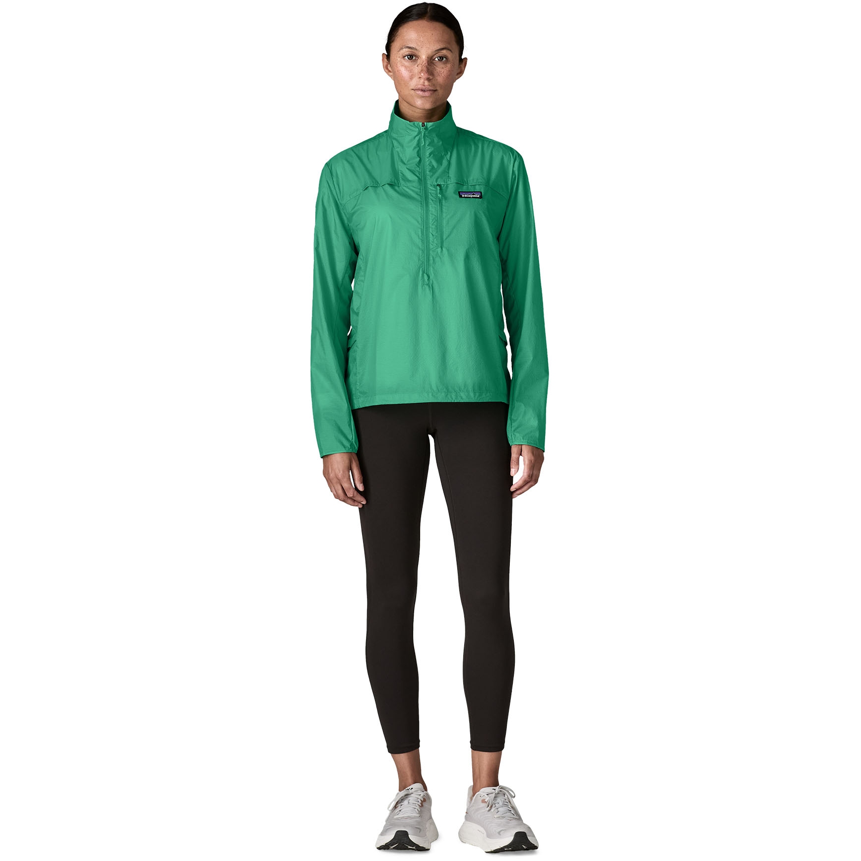 Patagonia Houdini Stash 1/2 Zip Anorak Women - Moon Tripper: Blue