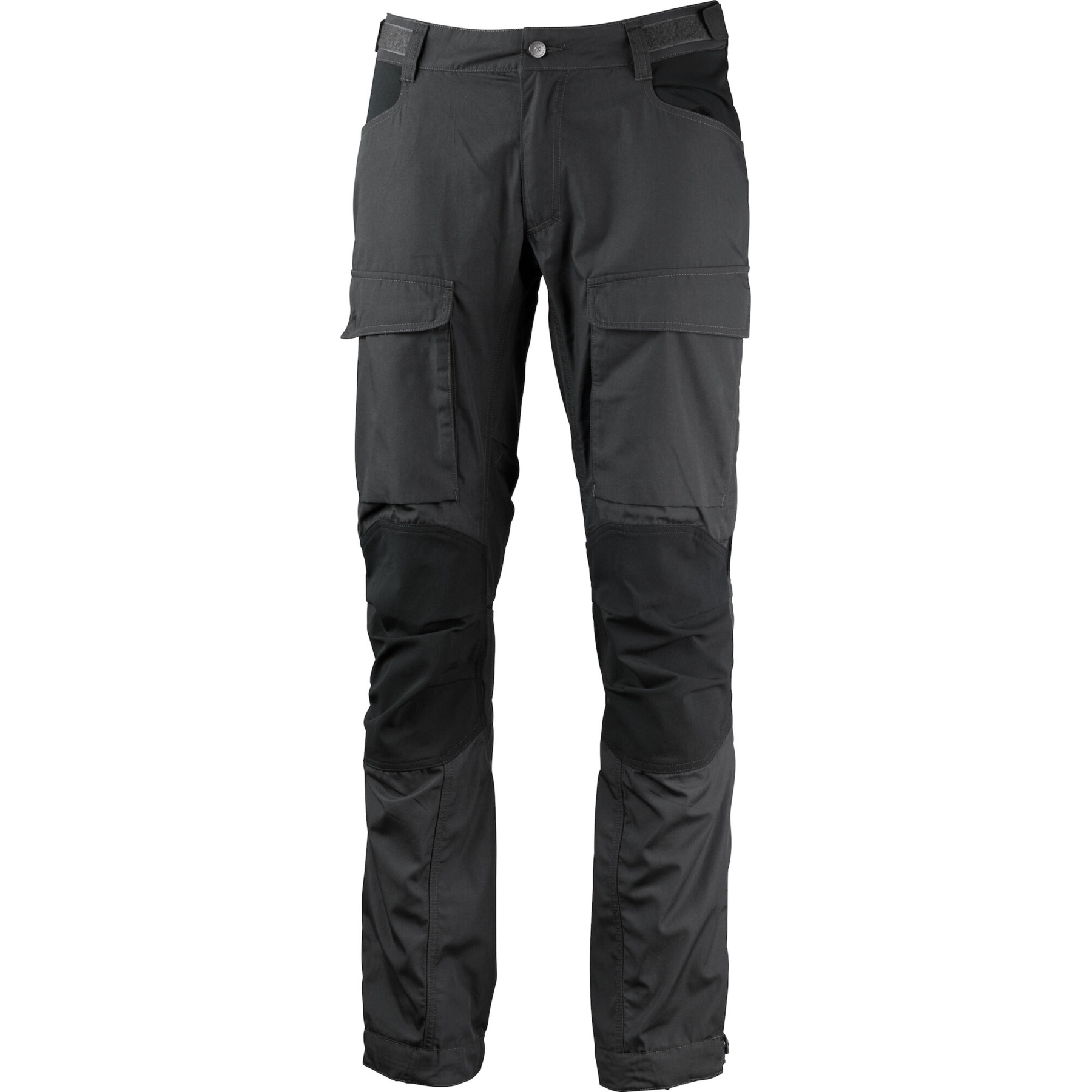 Picture of Lundhags Authentic II Hiking Pants Short/Wide - Granite/Charcoal 834
