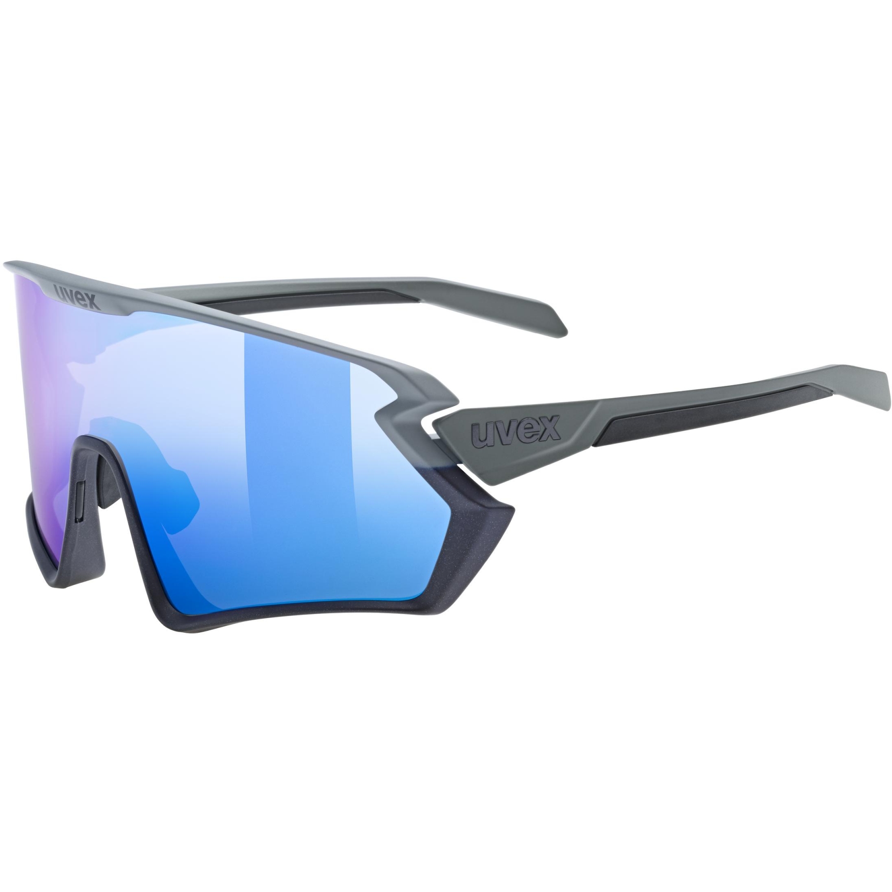 Picture of Uvex sportstyle 231 2.0 Glasses - rhino deep space matt/mirror blue