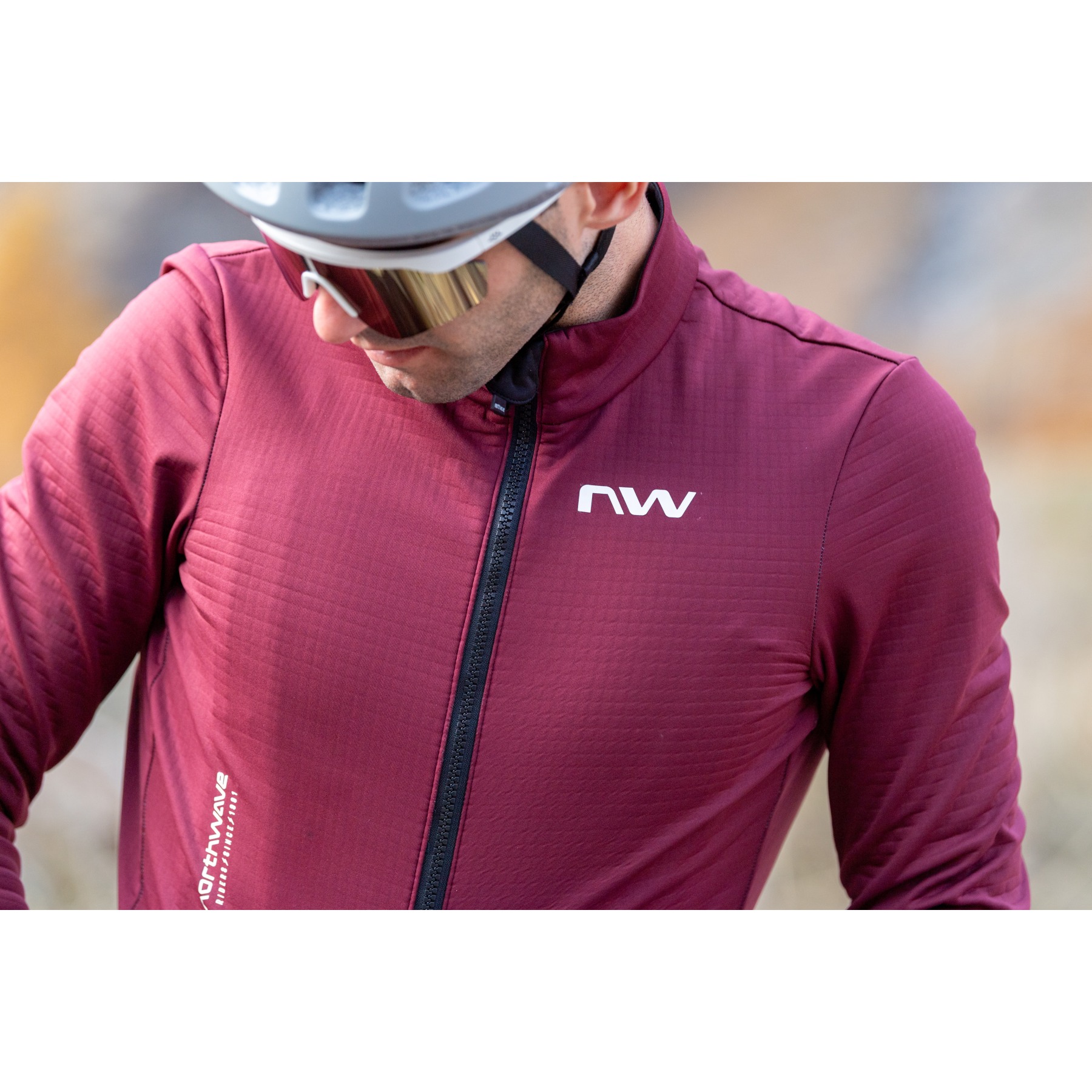 Northwave Blade Light-Jacket Men - red cabernet 135 | BIKE24