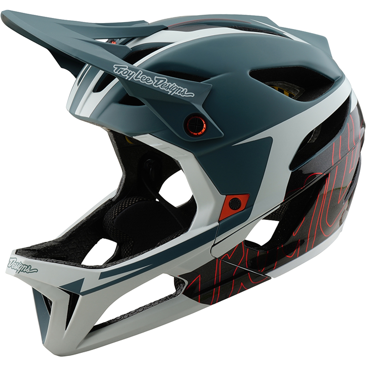 Produktbild von Troy Lee Designs Stage MIPS Helm - Neauwave Smoke