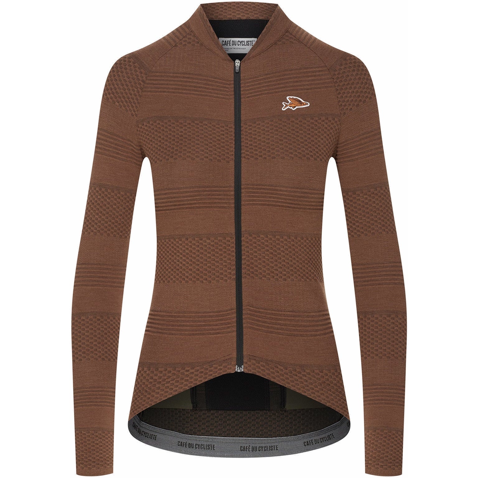 Foto de Café du Cycliste Maillot de Manga Larga Mujer - Corinne - cashew