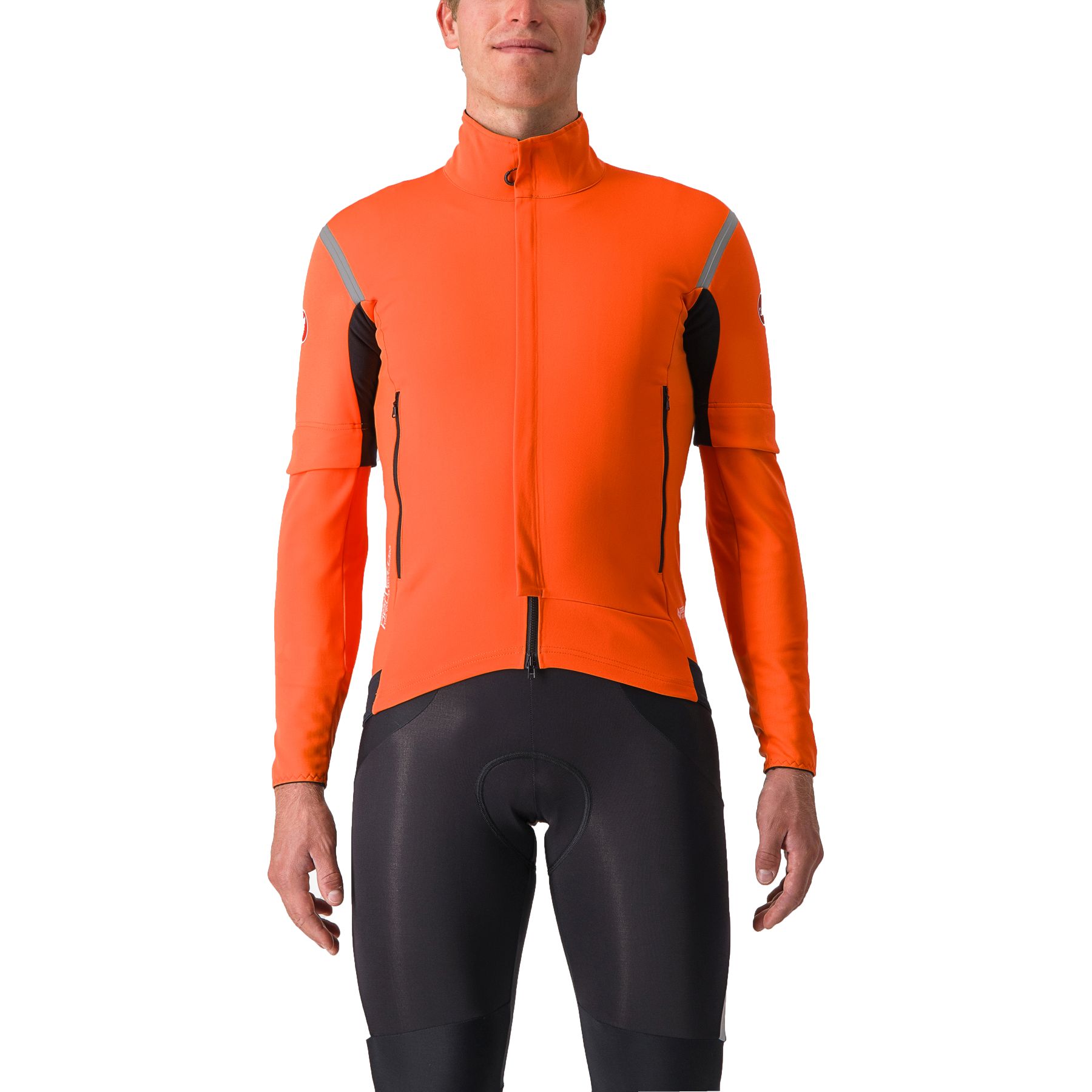 CASTELLI giacca PERFETTO ROS LONG SLEEVE - NERO OPACO- Baldoni Bike Shop Forlì