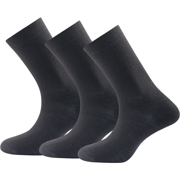Picture of Devold Daily Medium Socks (3 Pack) - 950 Black