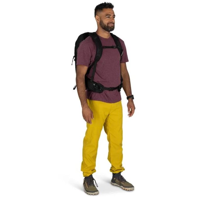 Osprey Talon 6L mannen lumbale wandelen taille pack, Frosty Mint Groen/Night Shift, One Size, Wandelen Taille Pack, Frosty Mint Groen/Nachtdienst, Eén maat, 6l