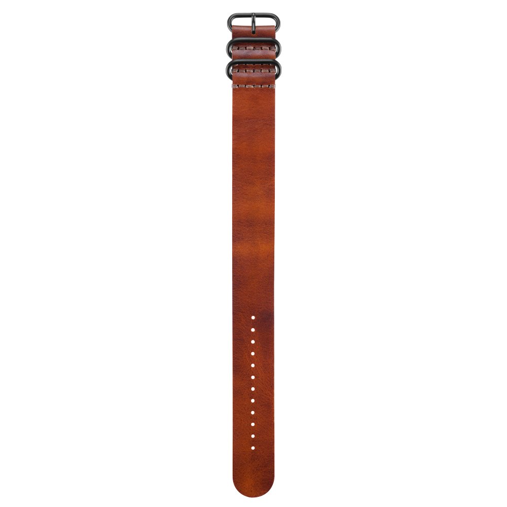Picture of Garmin Brown Leather Strap for fenix 3 / tactix Bravo - 010-12168-21