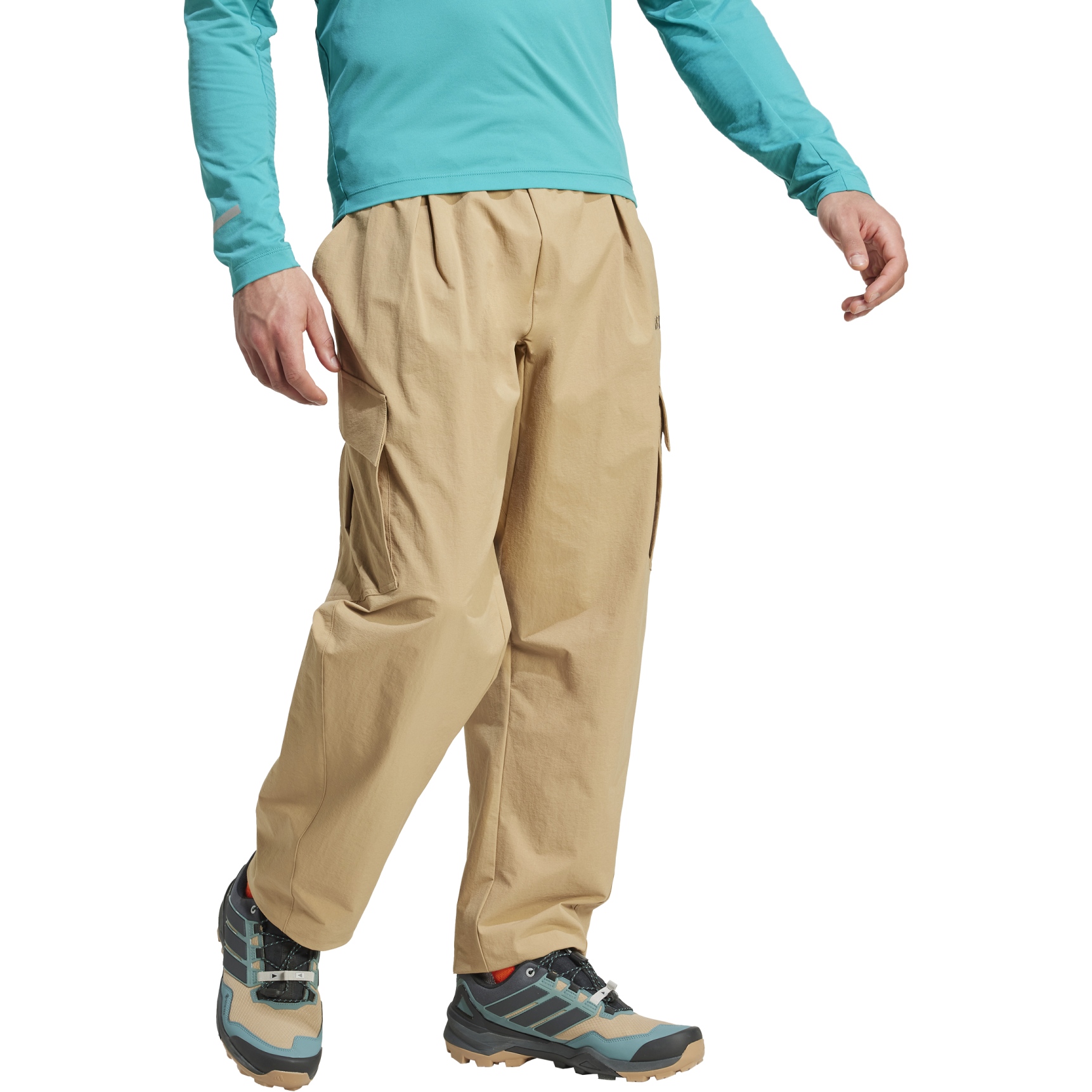 RECYCLE CARDBOARD PANTS｜MEN'S adidas TERREX Xploric Cargo Pants Men - cardboard JM7424 | BIKE24