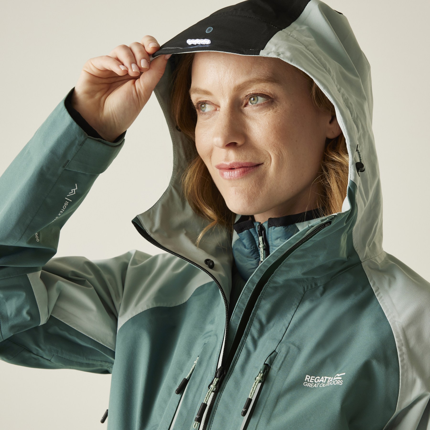 Veste Regatta Femme – Grise, Taille UK 16, Occasion Parfait état, Outdoor