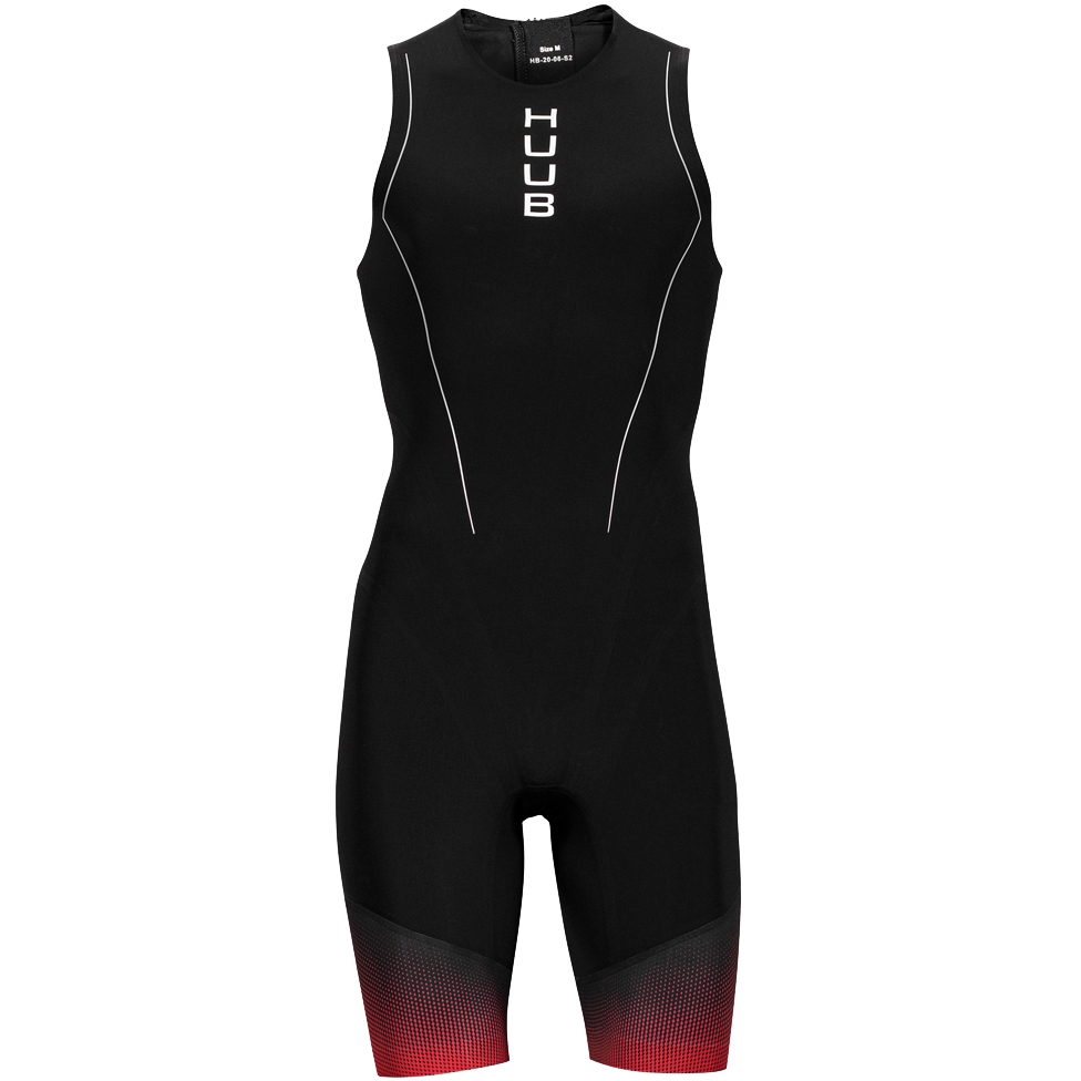Produktbild von HUUB Design Race Swimskin - schwarz/rot