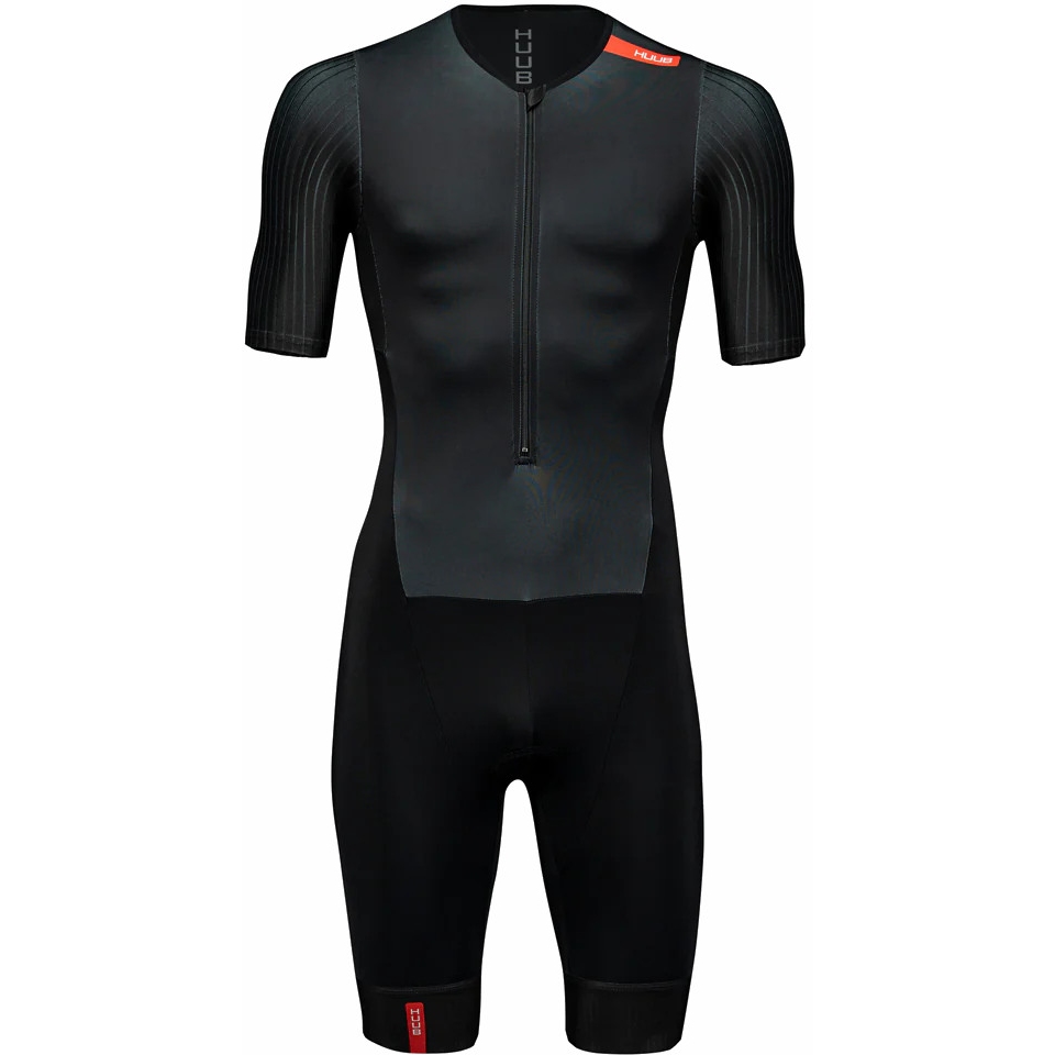 Picture of HUUB Design Eternal Aero Long Course Tri Suit Men - black/red