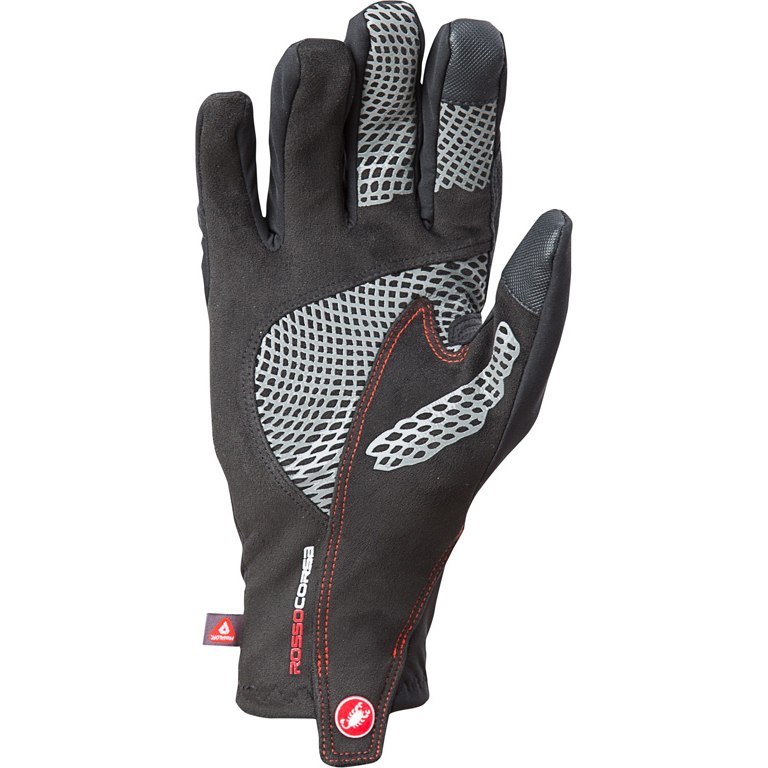 Castelli SPETTACOLO RoS GLOVE Lサイズ Castelli Spettacolo RoS Gloves - black/red 010 | BIKE24