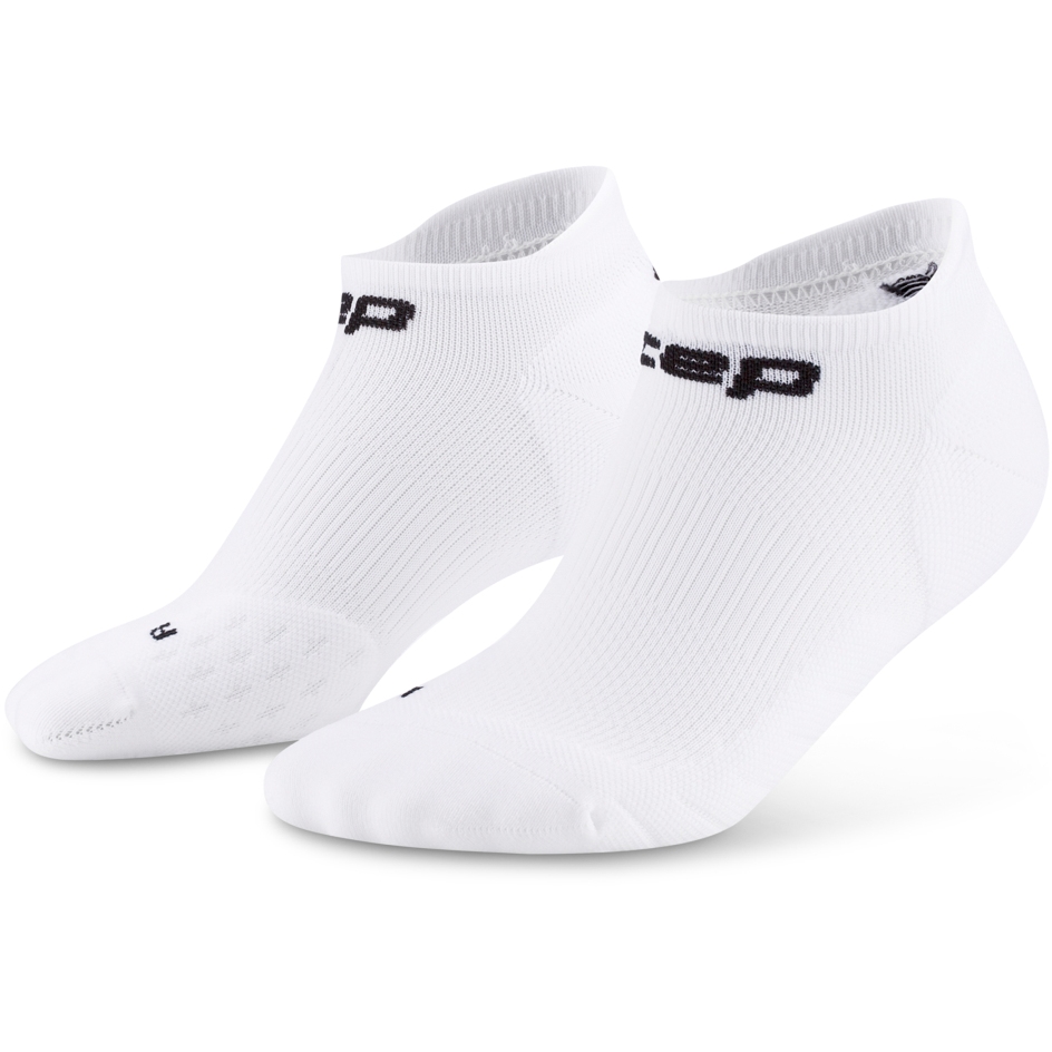 Produktbild von CEP Core Run No Show Kompressionssocken Damen - weiß
