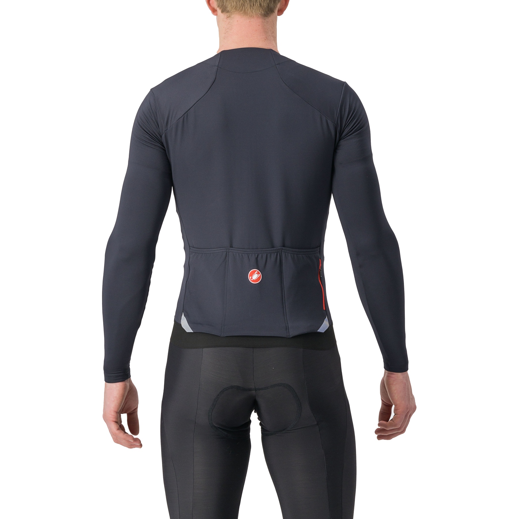 Castelli Fly LS Jersey Men light black 085 BIKE24