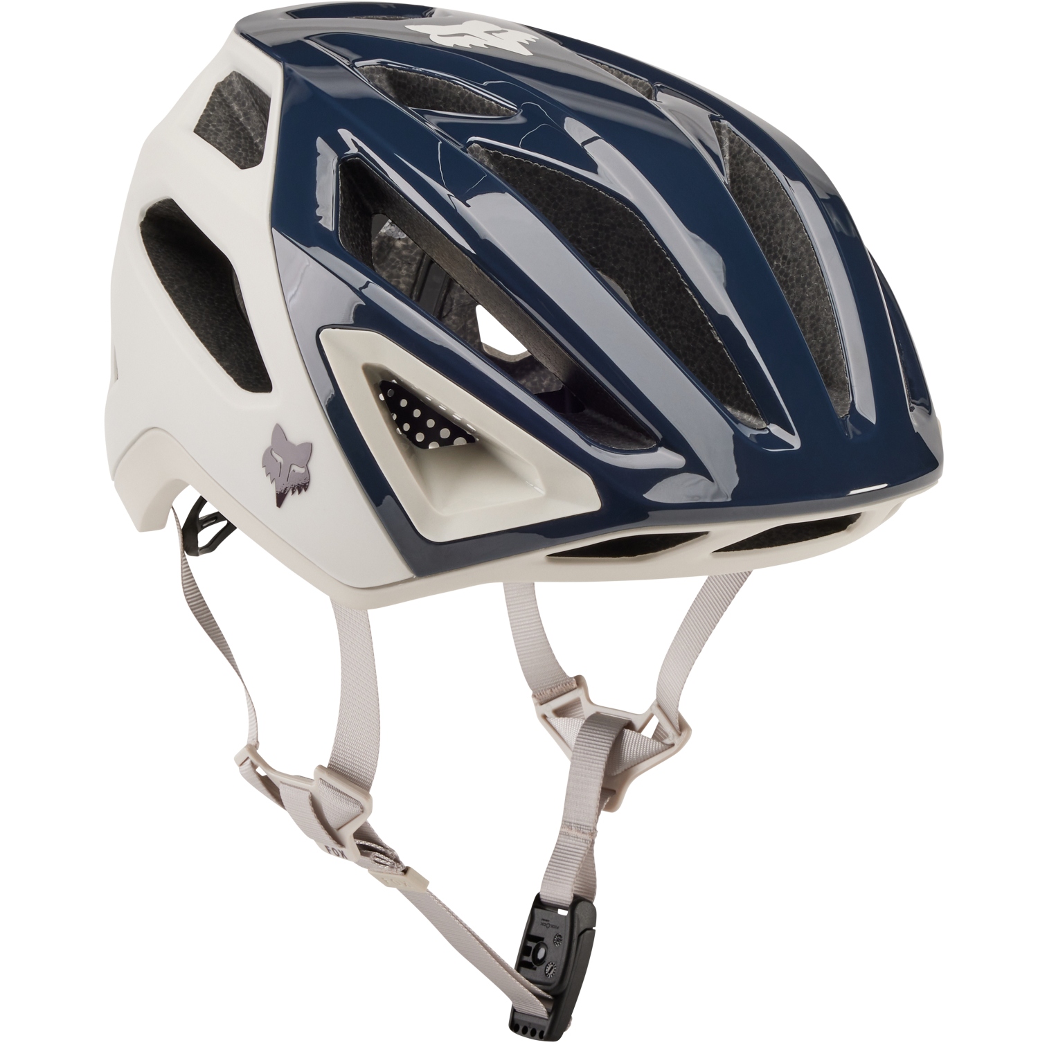 Image of FOX Crossframe Pro MTB Helmet - Ashr - vintage white