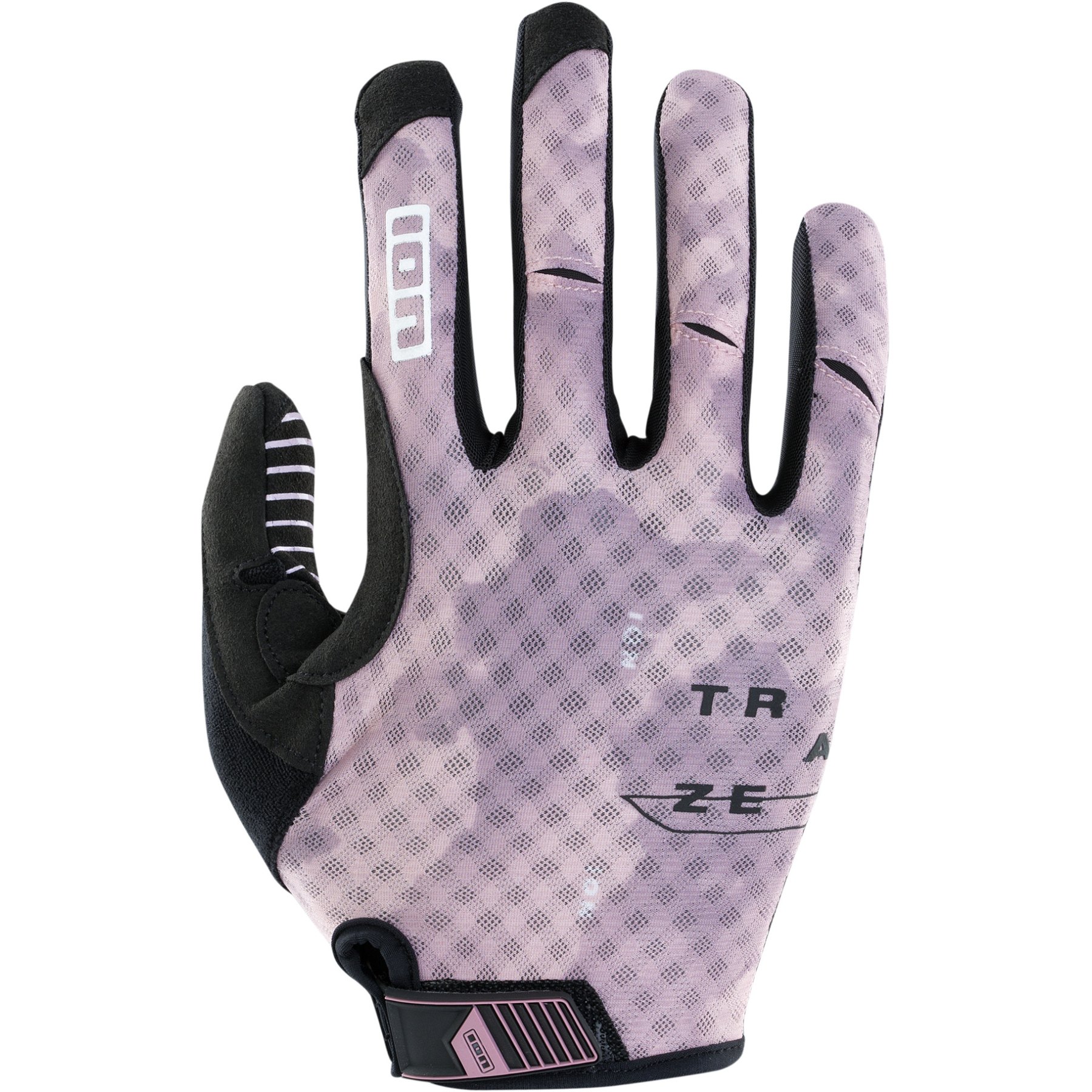 Image of ION Bike Gloves Traze Long - Dark Lavender 47220