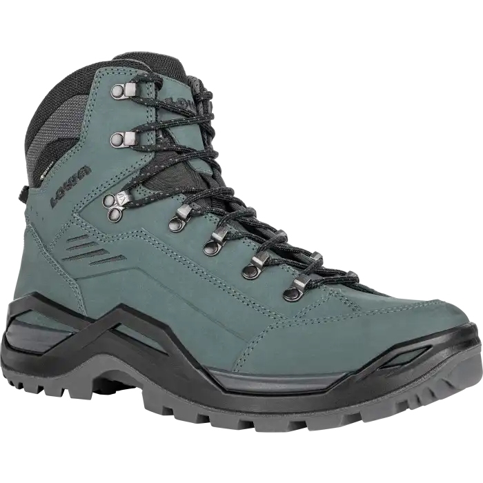 LOWA Renegade Evo GTX Mid Hiking Boots Men smoke green/grey BIKE24