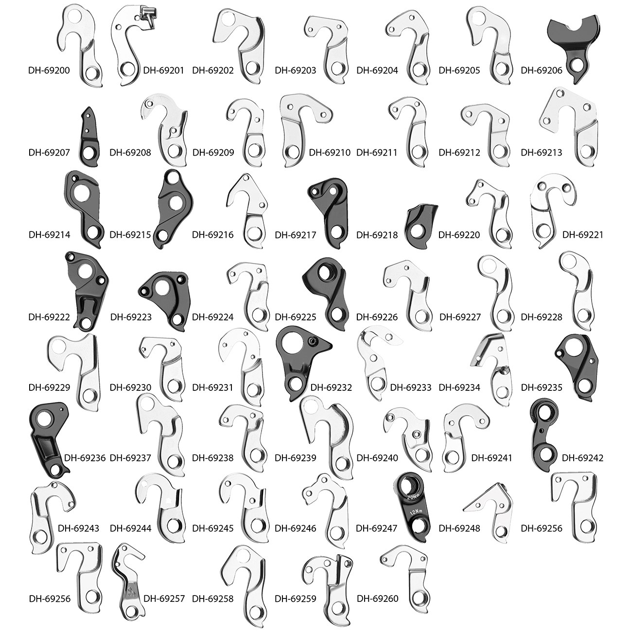 Derailleur hangers store