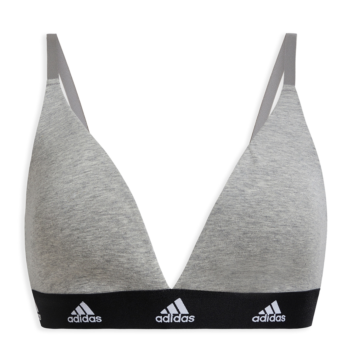 Picture of adidas Sports Underwear Padded Bralette Women - Cup B - 202-heather grey