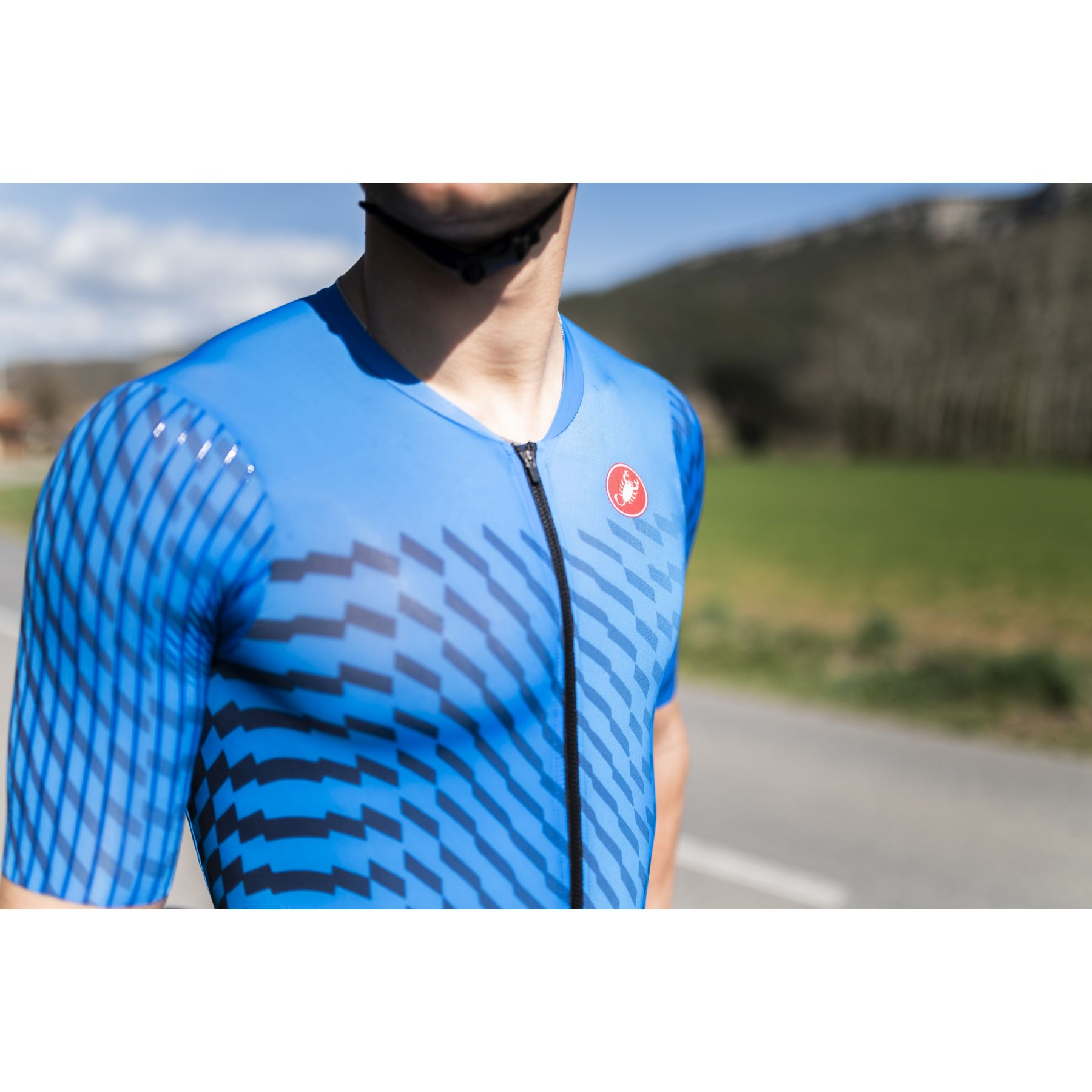 Castelli PR 2 Speed Suit Men - belgian blue/white-azzurro ita 424