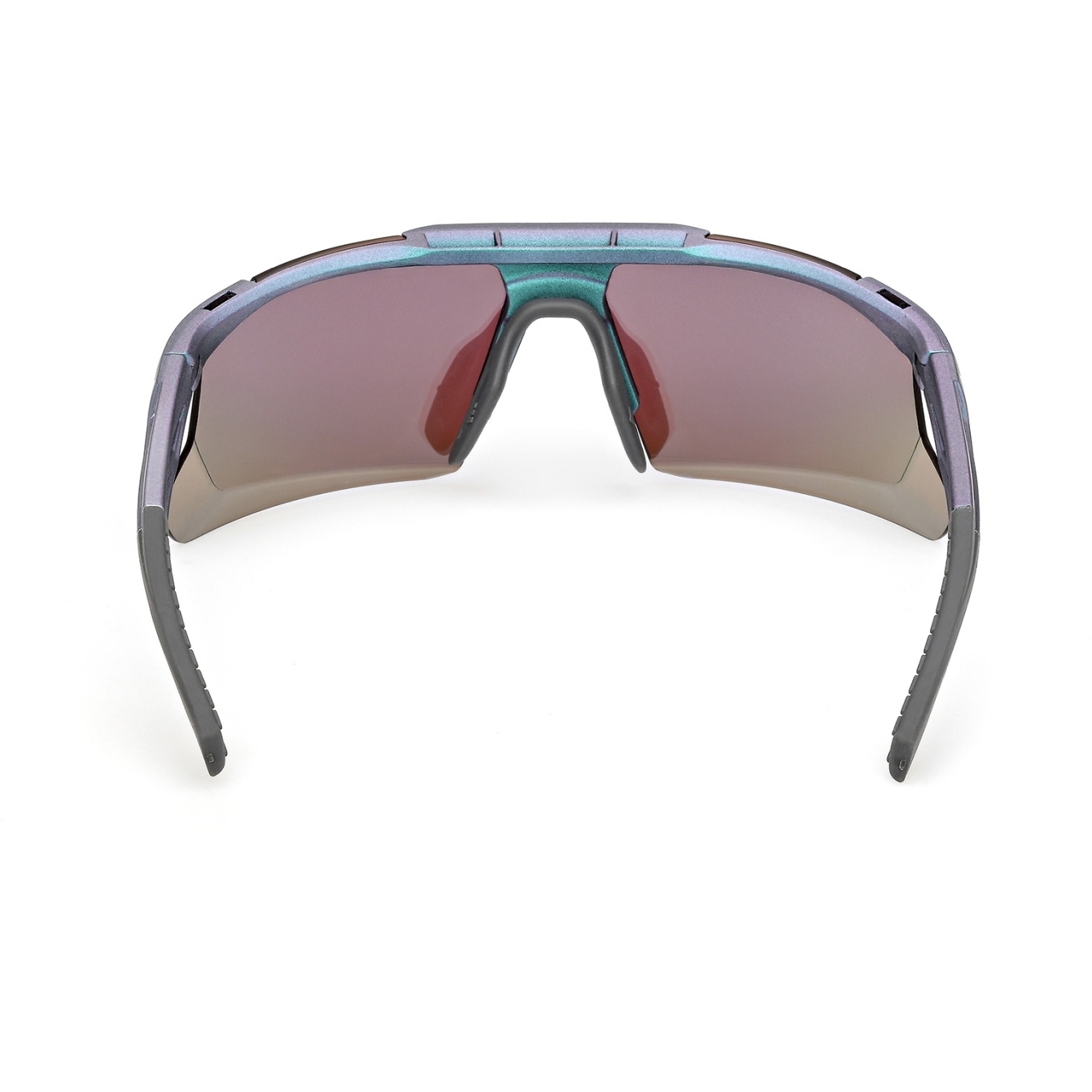 adidas Dunamis Bi SP0119 Glasses - Matte Dark Green / Blue Mirror