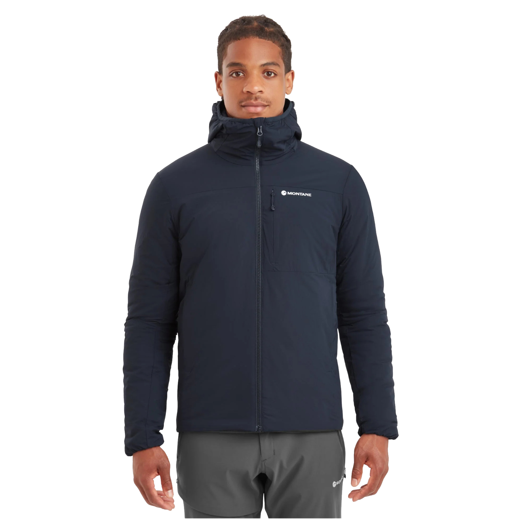 Picture of Montane Fireball Hooded Insulated Jacket - eclipse blue