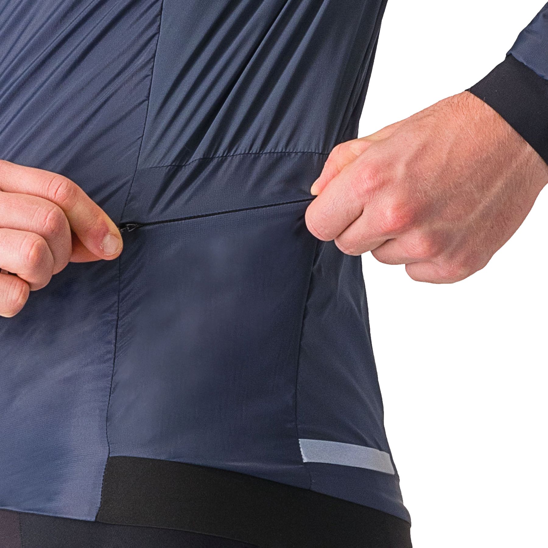 Chemises de cyclisme à manches courtes - Fermeture éclair