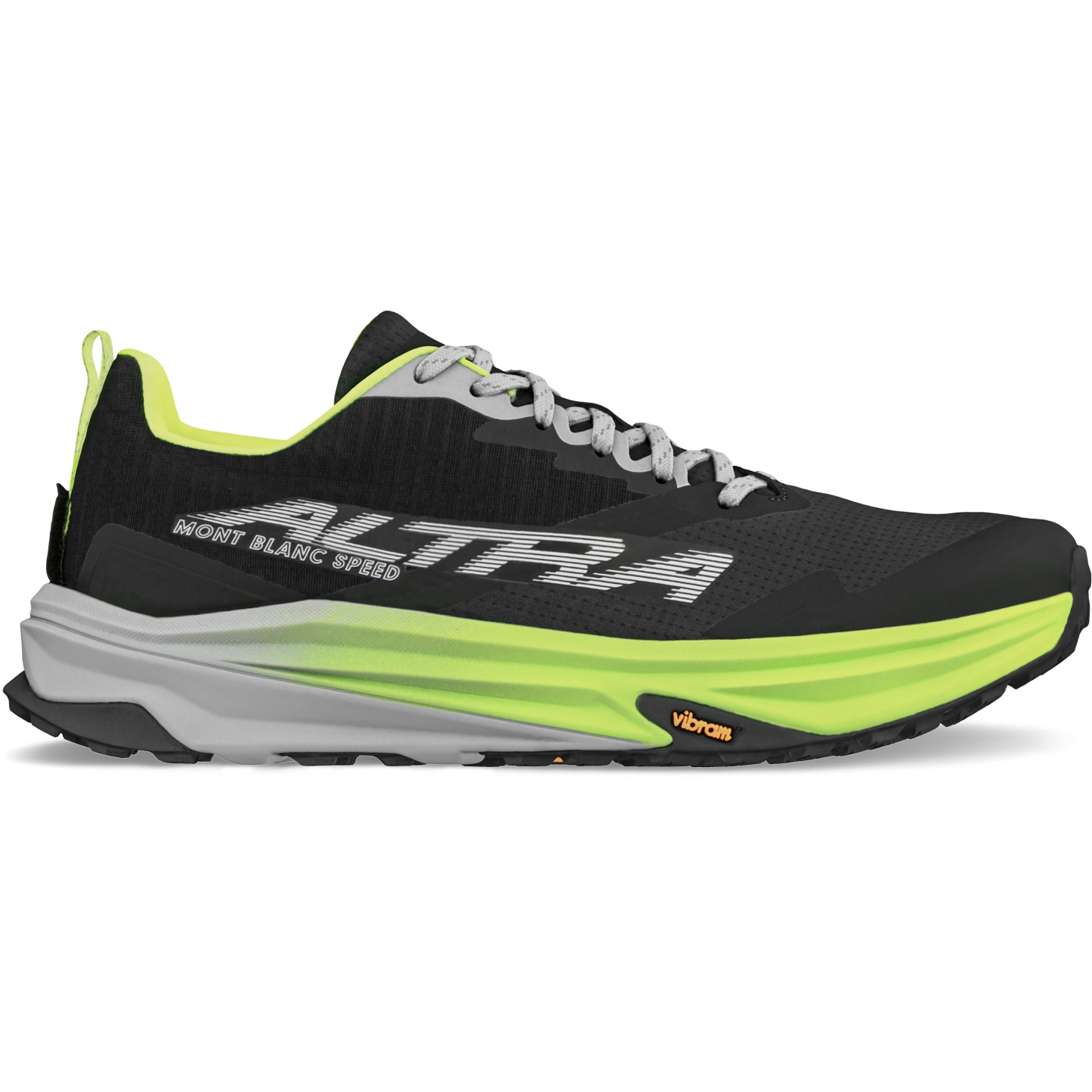 Picture of Altra Mont Blanc Speed Trail Running Shoes Men - Black/Lime