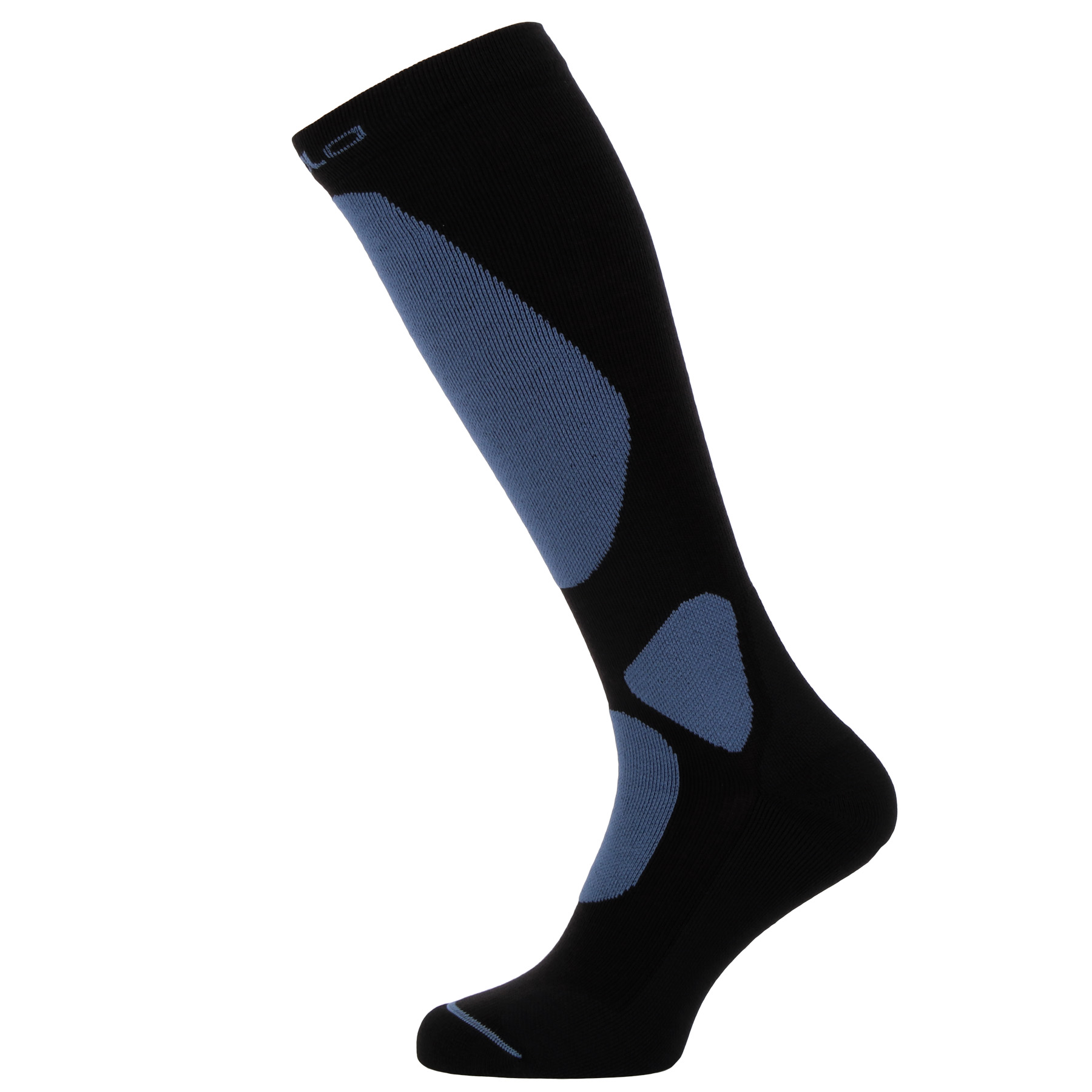 Picture of Odlo Active Warm Essentials Ski Socks - black - folkstone gray