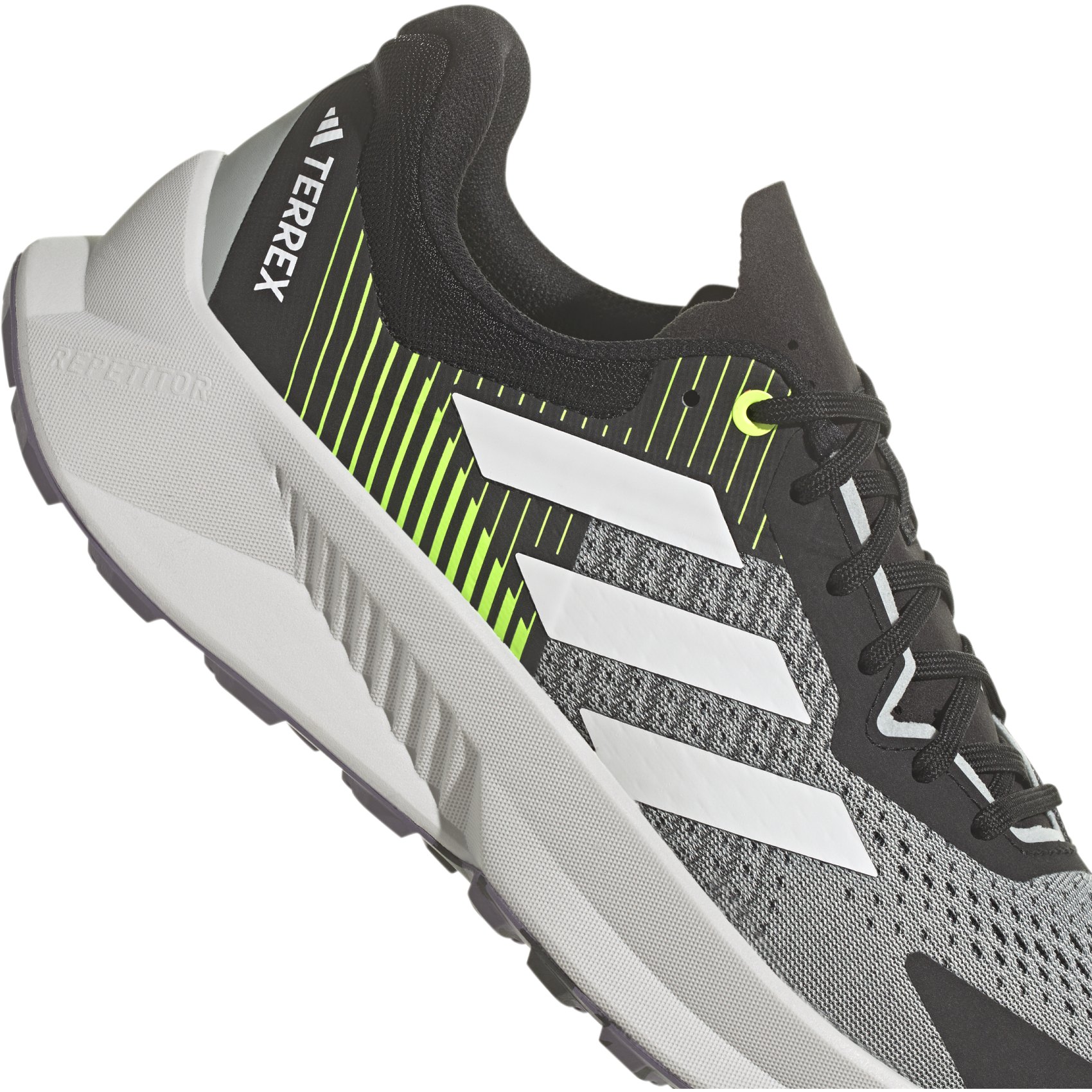 adidas TERREX Soulstride Flow Trailrunningschuhe Herren wonder silver crayon white lucid lemon IF5005