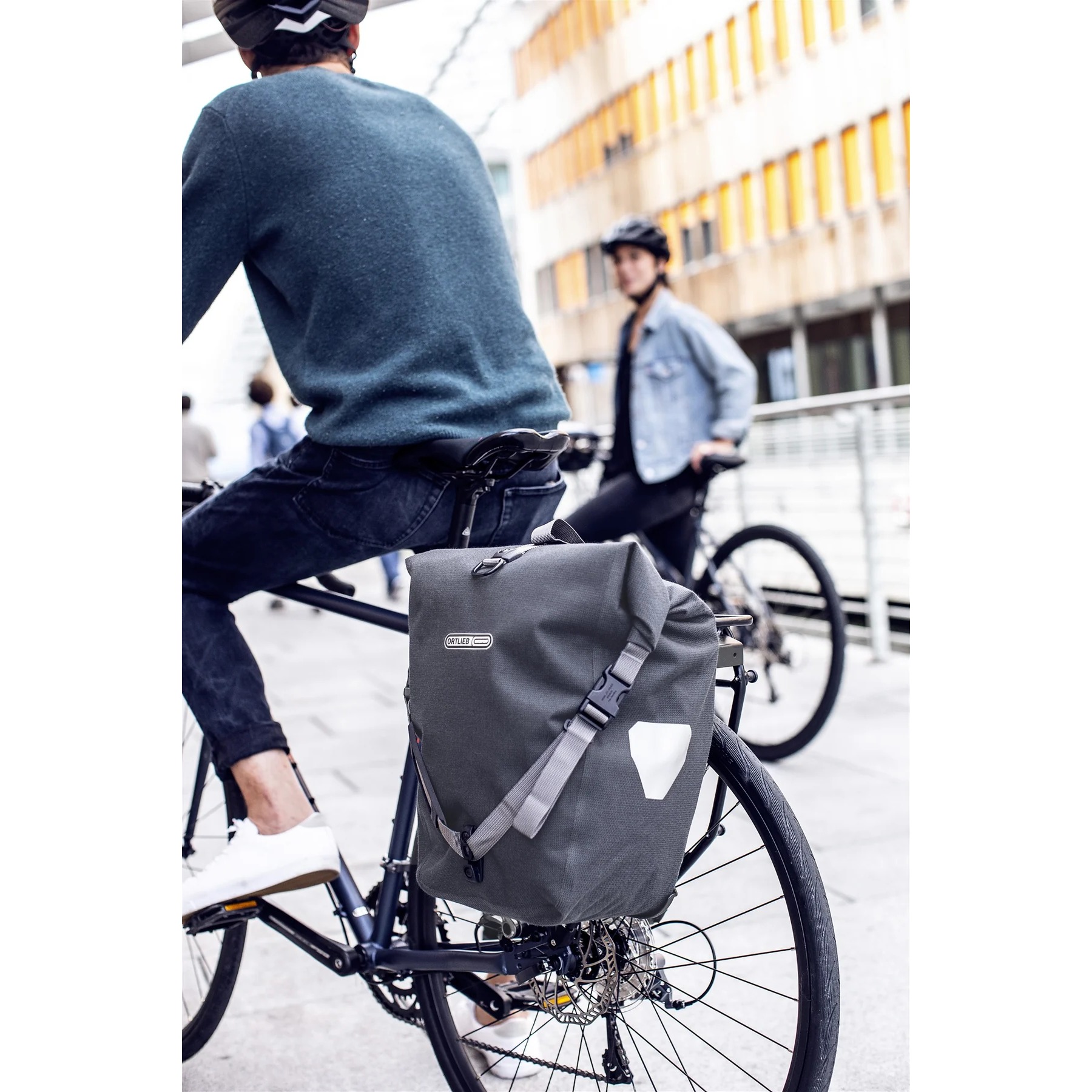 ORTLIEB Back-Roller Urban Single - QL3.1 Bike Pannier - 20L - ash