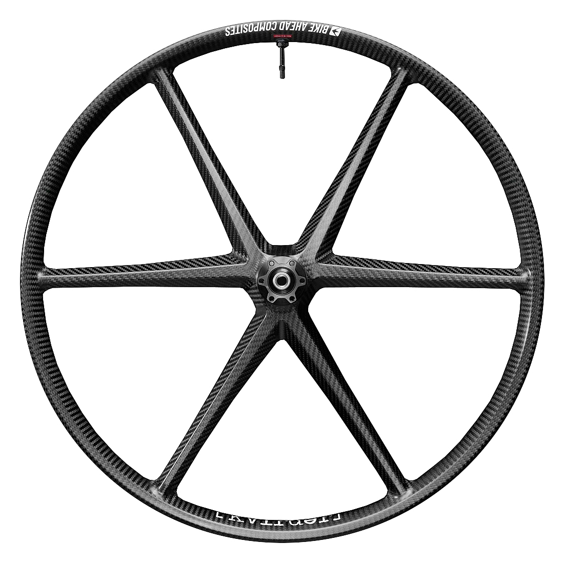 Produktbild von bike ahead composites BITURBO CARGO - Hinterrad - 26&quot; | Carbon | Hookless | 6-Loch | 10x135mm - Shimano HG