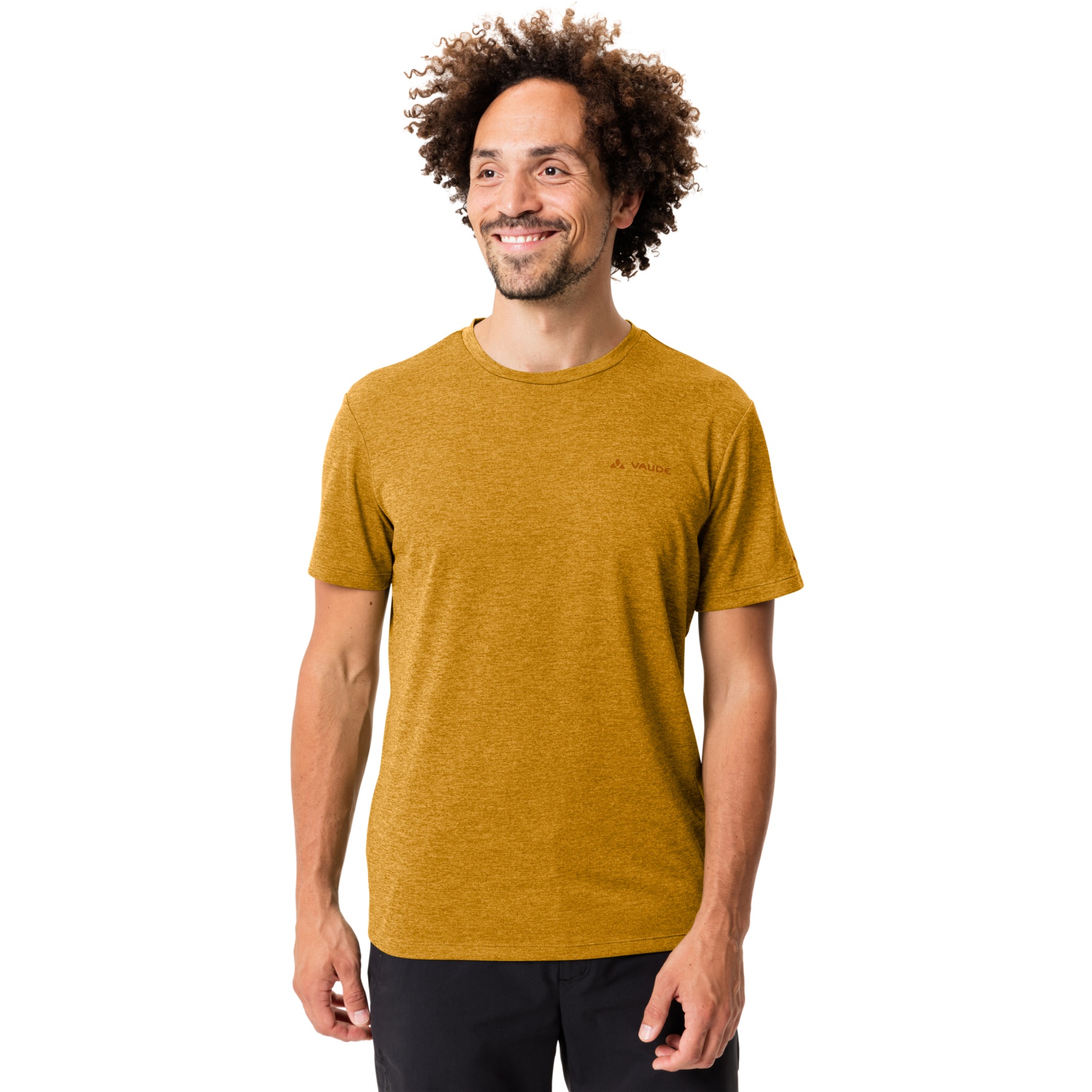 Picture of Vaude Men&#039;s Essential T-Shirt - burnt yellow
