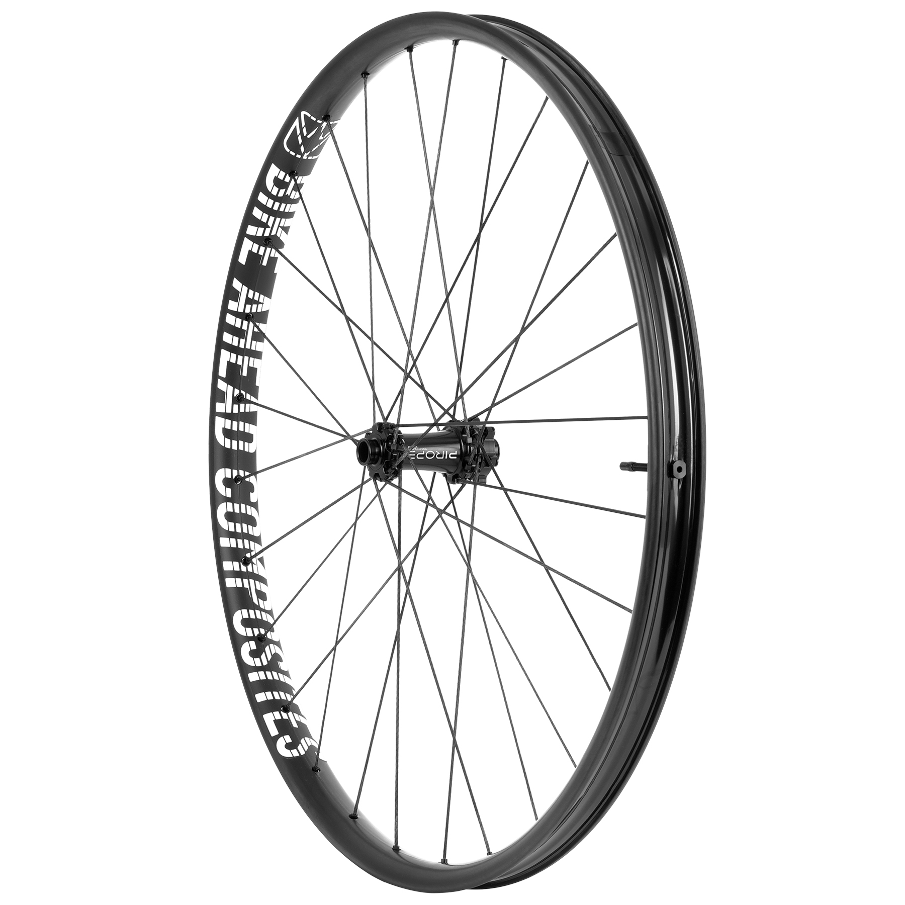 Paire De Roues Carbone 29″ VTT – 30x30mm – Tubeless – 12 Vitesses – 28 Rayons